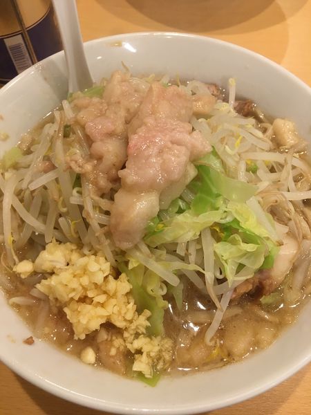 「小ラーメン　750円」@ラーメン二郎 前橋千代田町店の写真