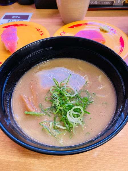 「ごぐにぼ中華そば」@スシロー 多摩境店の写真