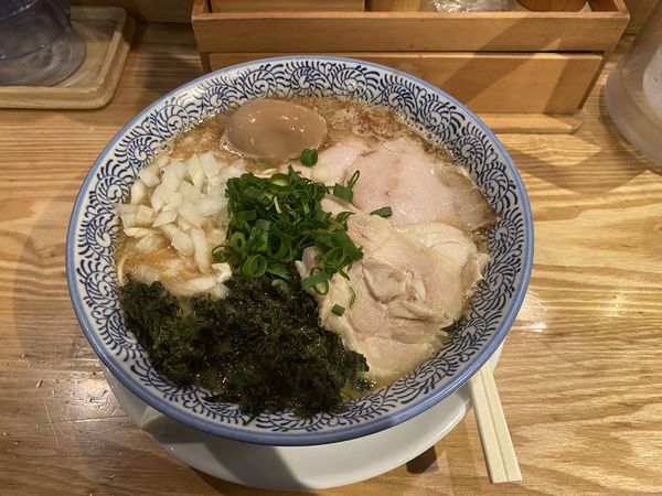 「特製濃厚煮干中華蕎麦...1050円」@仙台中華蕎麦 仁屋の写真