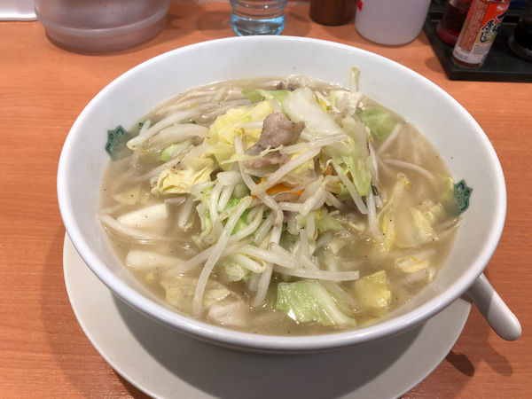 「野菜たっぷりタンメン」@日高屋 西新宿1丁目店の写真