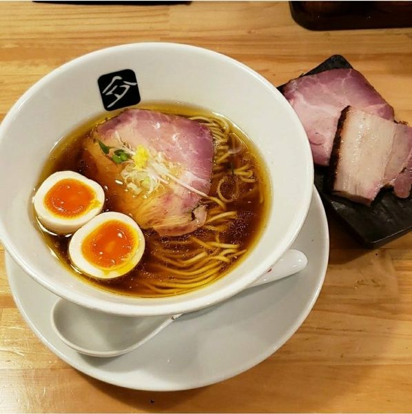 「味玉中華蕎麦+豚チャーシュー」@中華そば 髙野の写真