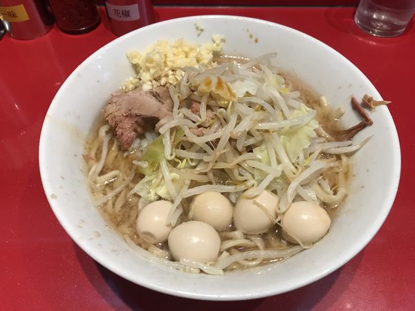 「ラーメン ミニ 660円」@ラーメン二郎 西台駅前店の写真