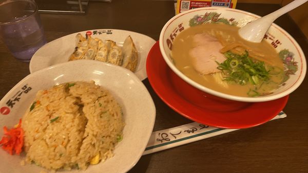 「サービス定食」@天下一品 青物横丁店の写真