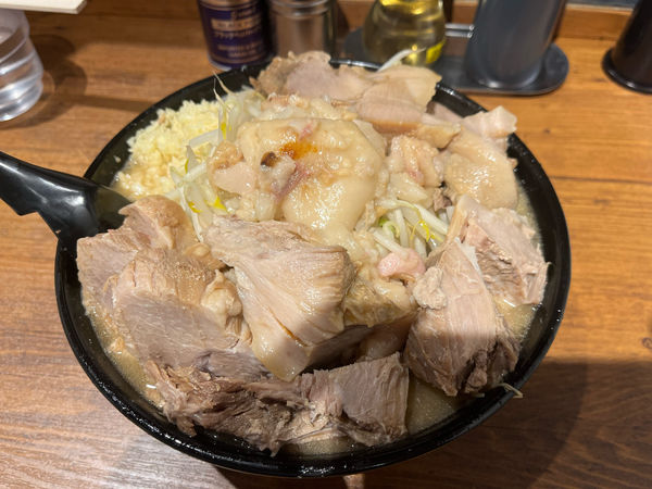 「豚嵐ラーメン ¥800 追加チャーシュー ¥200」@ラーメン豚嵐の写真