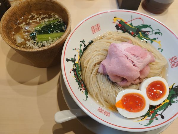 「特製鰹昆布水つけめん」@つけめん金龍の写真