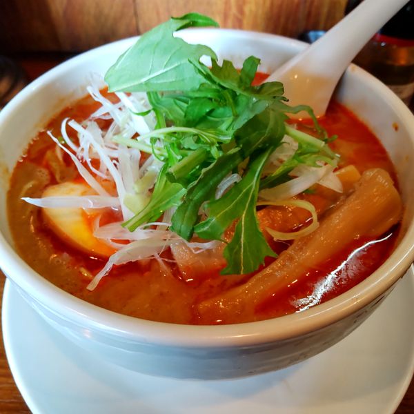 「タンタンめん（￥750）＋メンマ（￥100）」@麺家 彩華 池上店の写真