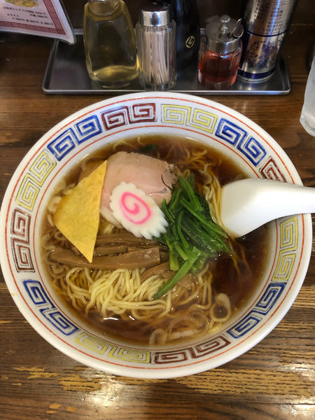 「中華そば　700円」@中華そば 萬福の写真