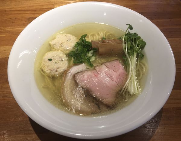 「塩つくねそば」@麺処 いち林の写真