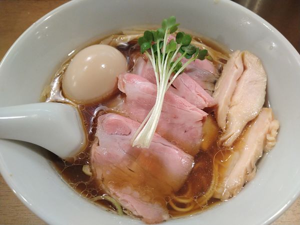 「特製中華そば」@中華そば 流川の写真