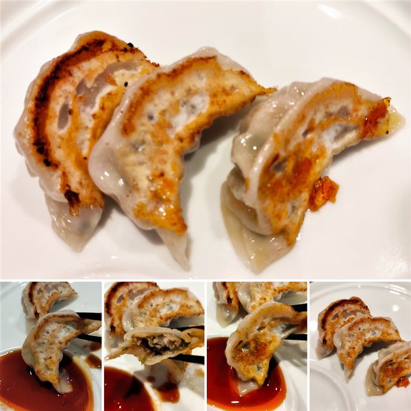 「餃子(3個)　150円」@ファミリー中華レストラン パンダの写真