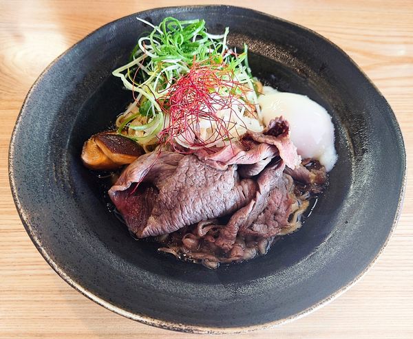 「未来とかち牛の和えそば【SP限定】」@麺 㐂色の写真