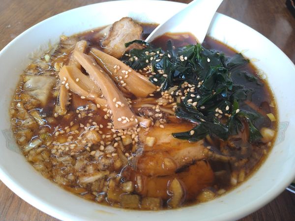 「チャーシューワンタンメン(¥850)＋(¥100)」@ラーメン長久の写真