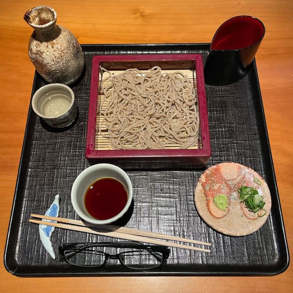 「粗挽きせいろ」@玉笑の写真