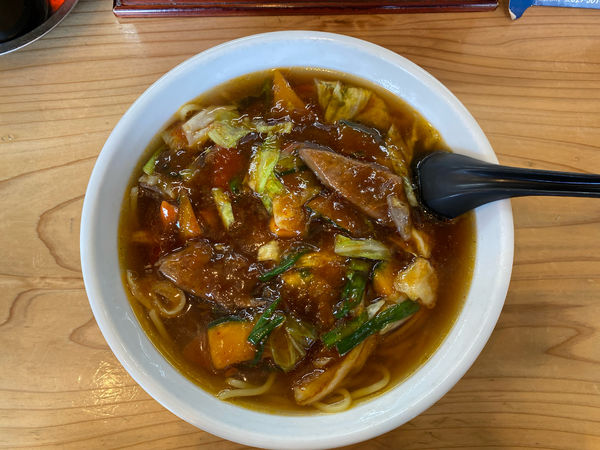 「スタミナラーメン　800円」@スタミナラーメン 松五郎 袴塚店の写真