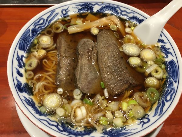 「厚切り牛たんラーメン」@たんや善治郎 長町モール店の写真