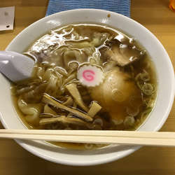 中華そば　手打ち　ワンタン