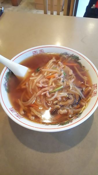 「豚肉細切りそば」@興源の写真