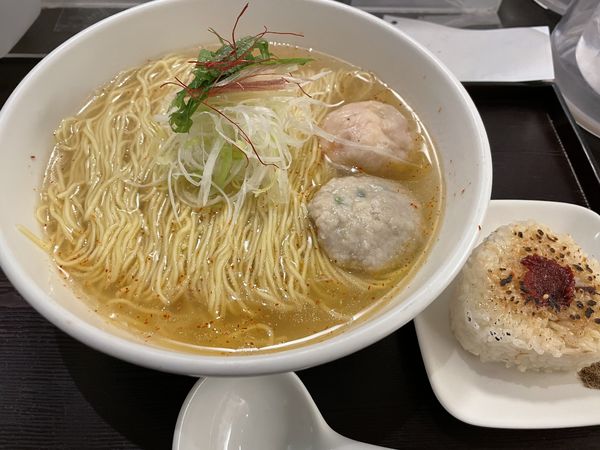 「あら炊き辛塩らぁめん」@麺屋 海神の写真