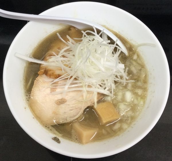 「煮干中華そばHARD 850円」@煮干中華そば のじじR 我孫子店の写真