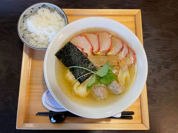 「チャーシューワンタン麺」@雲呑麺のお店たゆたふの写真