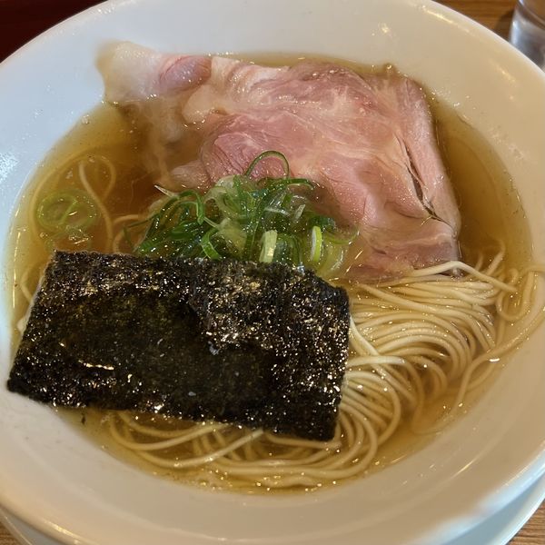 「白ふじそば」@荒町商店中華そば ふじやまの写真