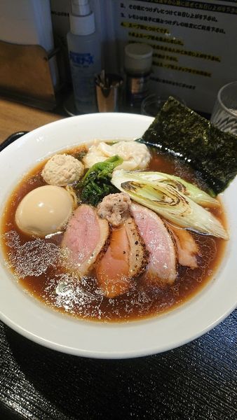 「特製鴨出汁中華蕎麦」@鴨出汁中華蕎麦 麺屋yoshikiの写真