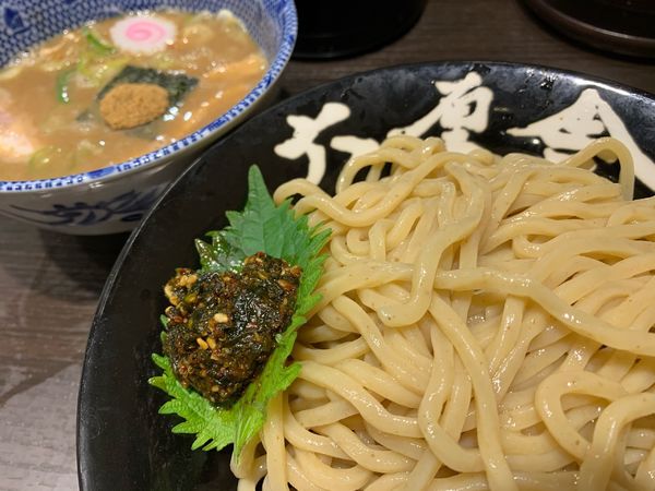 「生七味つけ麺」@六厘舎 上野店の写真
