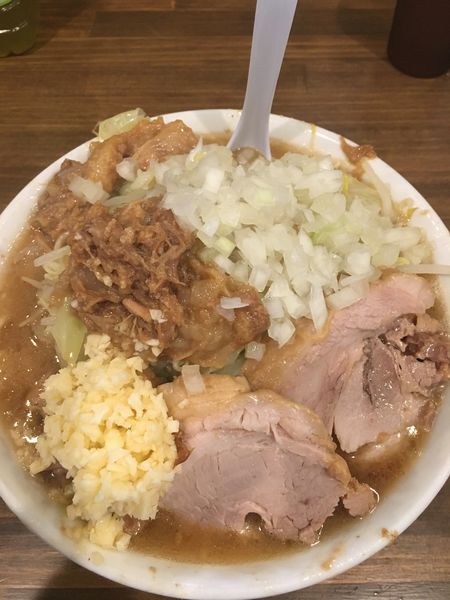 「ラーメン中　930円」@男気らーめん アカギの写真