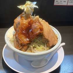 Xマスチキン二郎系らーめん