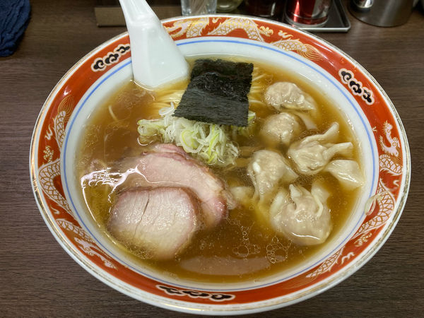 「ワンタンメン」@支那ソバ かづ屋の写真