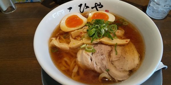 「味玉めん 醤油」@川越らーめん こひやの写真