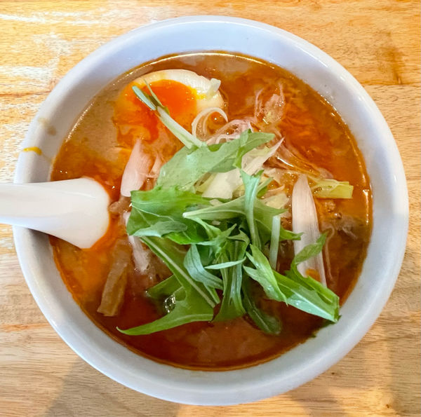 「タンタンめん」@麺家 彩華 池上店の写真