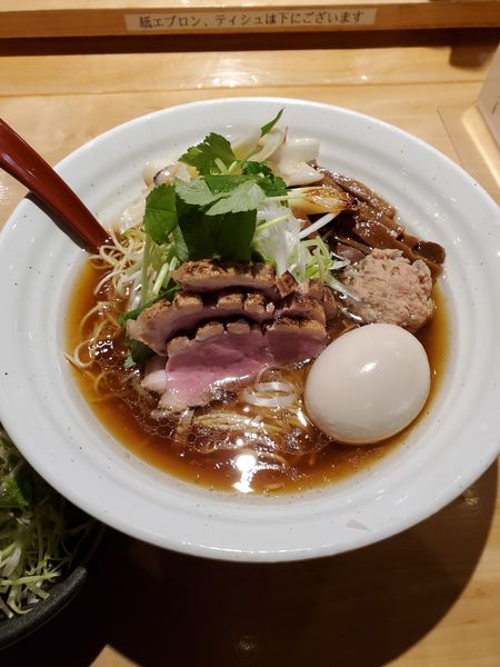 「本日限定スペシャルらぁ麺（醤油）」@鴨だしらぁ麺 轟の写真