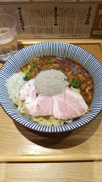 「ﾏｾﾞﾆﾎﾞｼﾞｬﾝｷｰ(大盛)」@ふく流らーめん 轍 東京高田馬場本店の写真