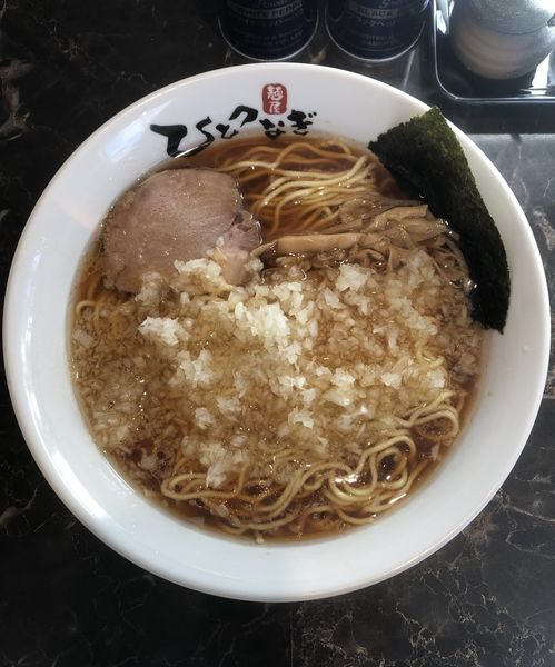 「ラーメン大盛玉ねぎ増（￥600+100+50）」@麺屋 ひとつなぎの写真