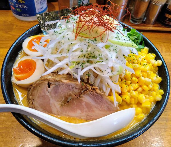 「【限定】とり白湯みそコーンバター ￥900」@麺屋 鶏口の写真