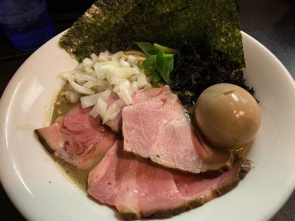 「特製濃厚そば」@麺処 晴の写真