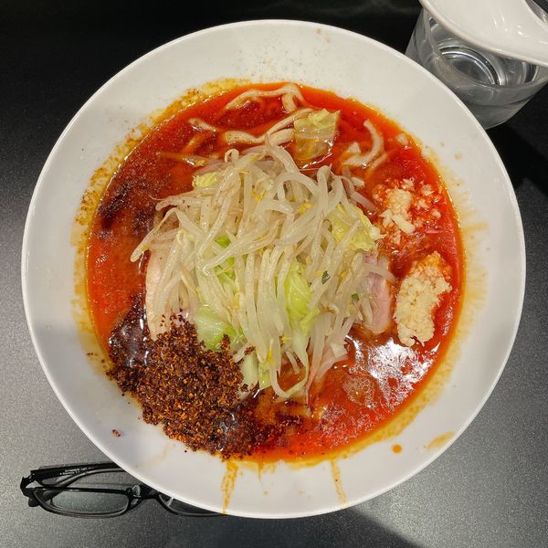 「辛麺」@豚風。の写真