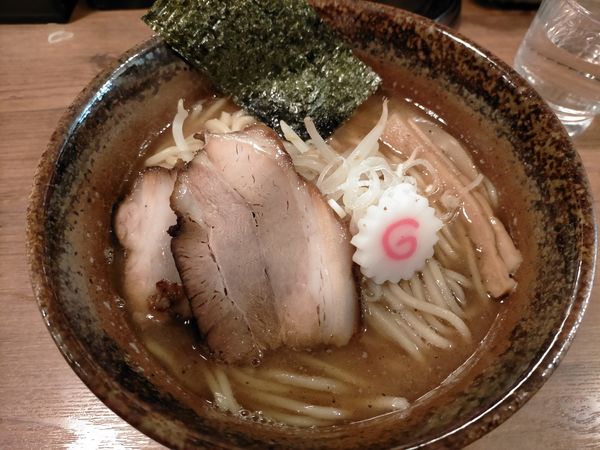 「太麺　醤油ラーメン」@中華そば 志の田の写真