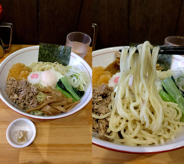 「年末限定(？)『まぜそば(しお)+大盛+おんたま』」@柳麺かいとの写真