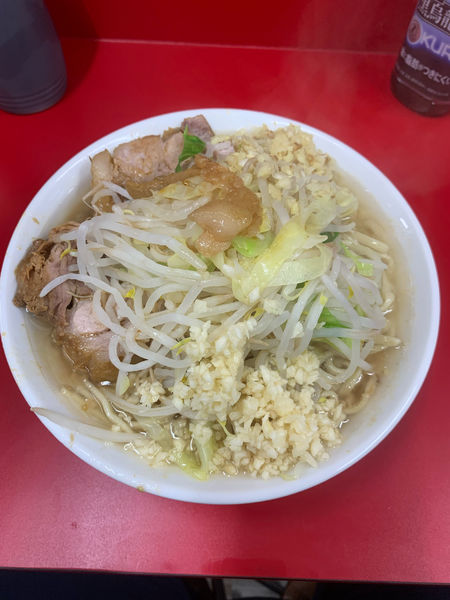 「小ラーメン」@ラーメン二郎 大宮公園駅前店の写真