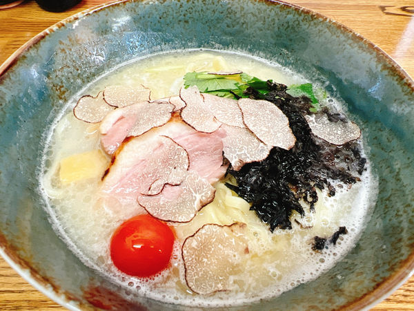 「鴨の荒焚き潮SOBA〜ヒマラヤ産トリュフ添え〜」@㐂九家の写真