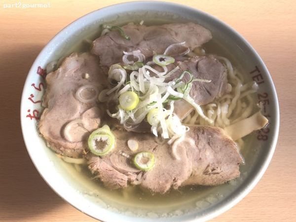 「チャーシューメン (770円)」@おぐら屋の写真