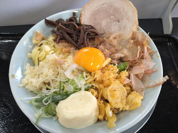 「まぜそば」@豚鬼族の写真