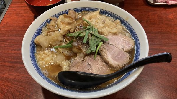 「特製スタミナ中華セット」@中華そば たた味の写真