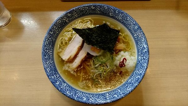 「粟国の塩そば_800円」@中華そば 多賀野の写真