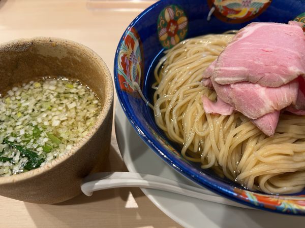 「鰹昆布水つけめん」@つけめん金龍の写真