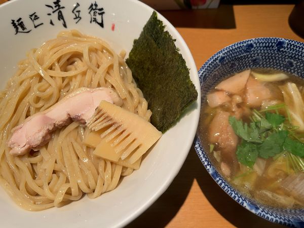 「鶏塩つけめん」@麺匠 清兵衛の写真