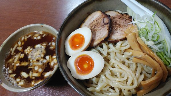 「つけめん」@手打ちらーめん かえでの写真