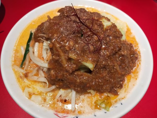 「味噌麻辣タンメン」@濃厚タンメン かめしげの写真